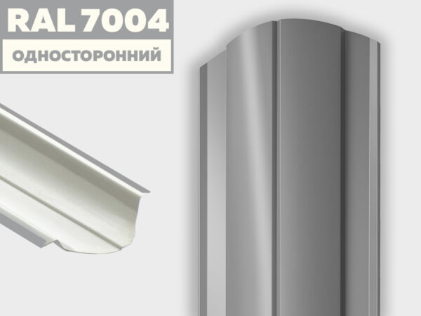 Штакетник "Престиж" полимер - RAL 7004 (Сигнальный серый)